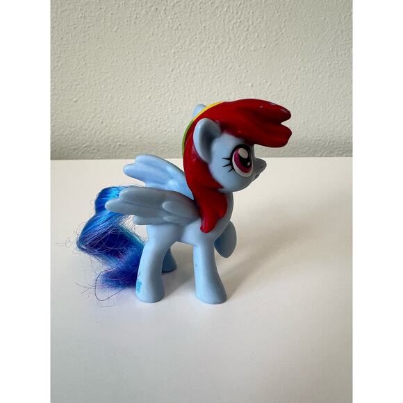 My Little Pony Figure Rainbow Dash Toy By Hasbro McDonalds 2016 - Picture 4 of 8